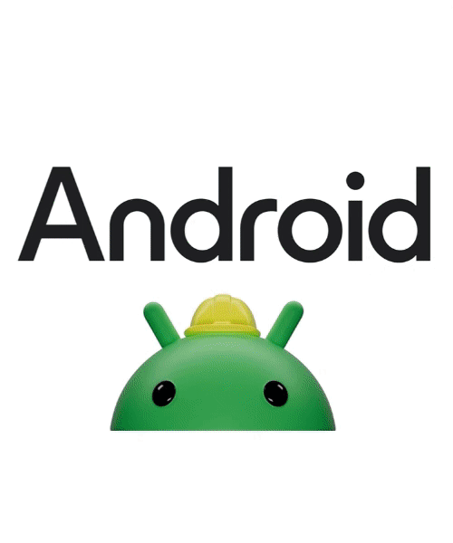 bye, android! google gives logo a makeover with capital A and 3D robot that  changes skins